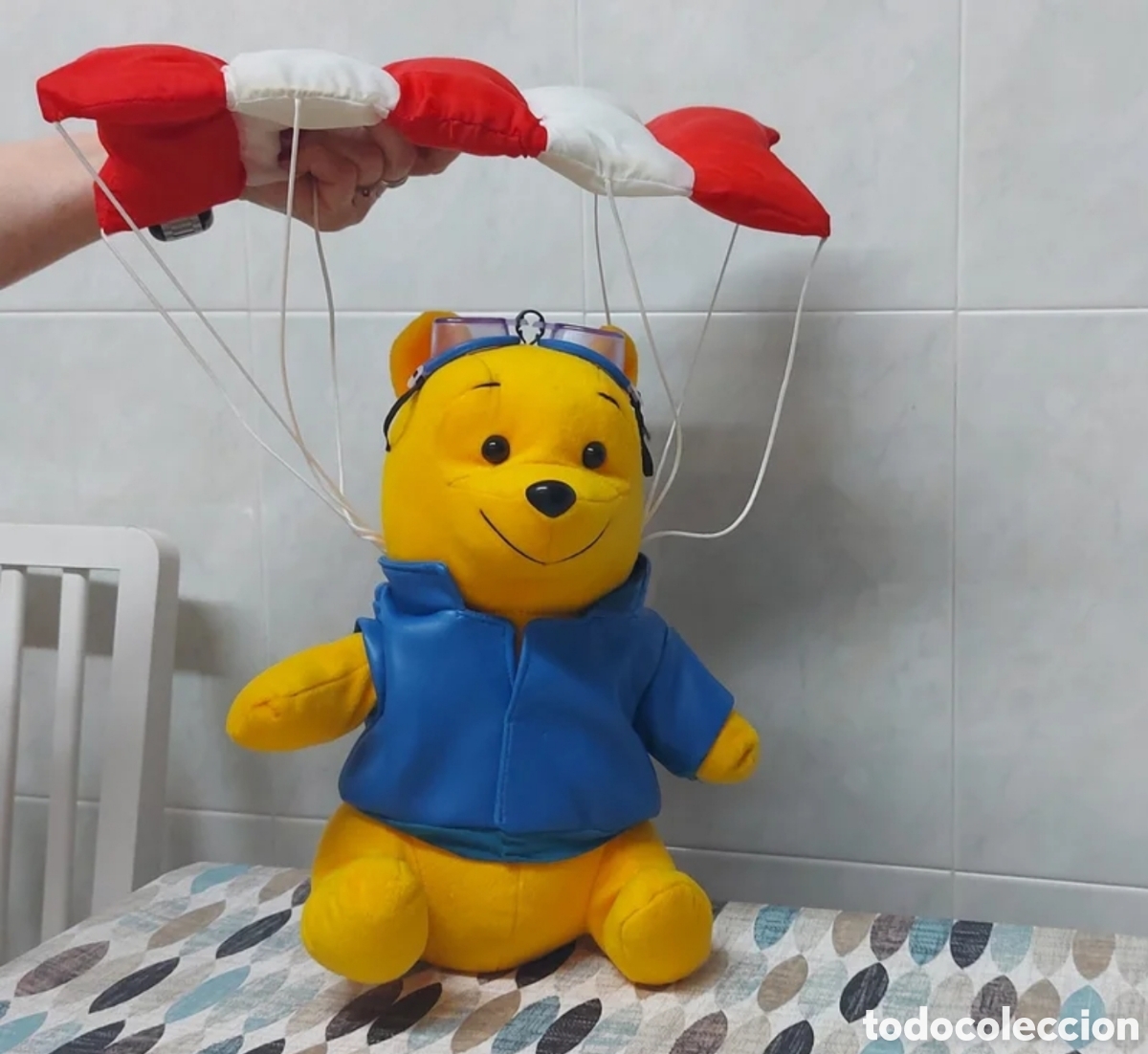 Coleccionismo: Peluche paracaidista Winnie The Pooh