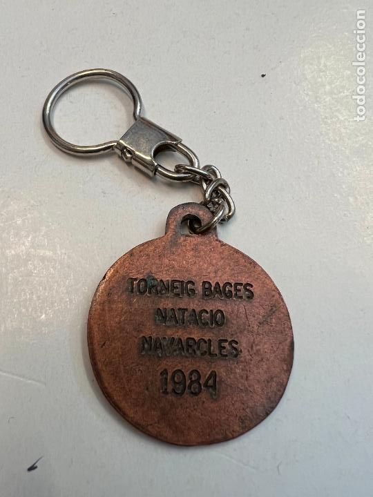 Collecting: LLAVERO TORNEIC BAGES NATACI&Oacute; NAVARCLES 1984. DIAMETRO 4 CM
