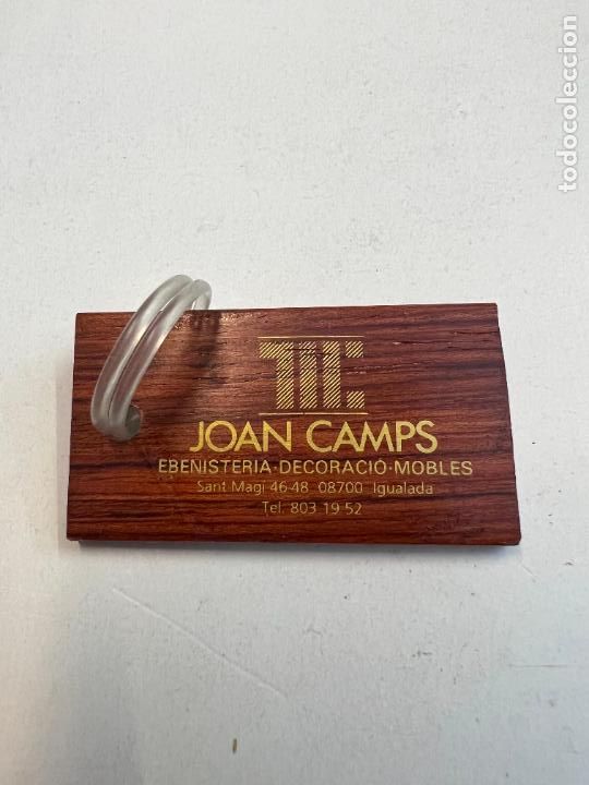 Coleccionismo: LLAVERO JOAN CAMPS. MEDIDAS 6*3 CM