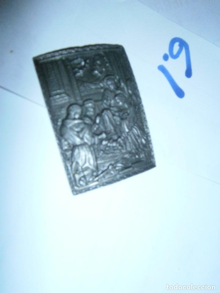 Colecionismo: PARTE RETABLO NAVIDE&Ntilde;O EN METAL - ENVIO GRATIS A ESPA&Ntilde;A