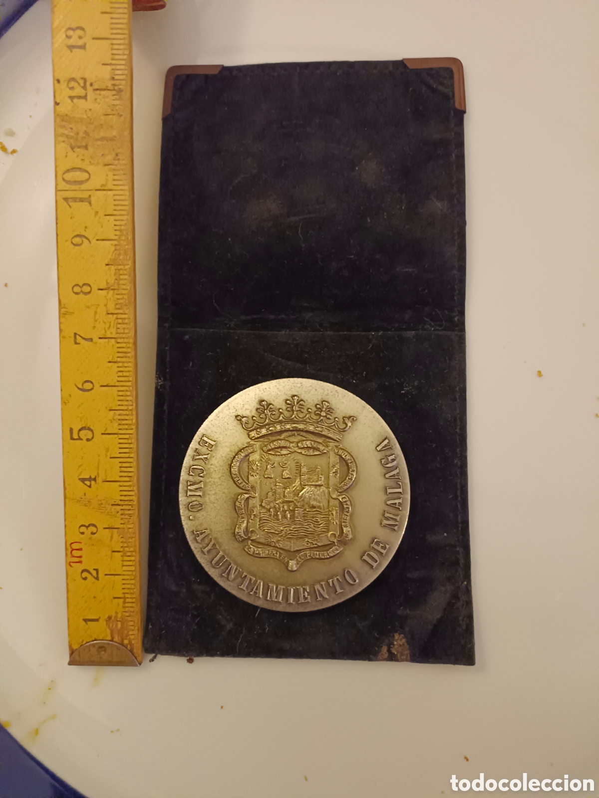 Coleccionismo: Medalla de la ciudad de Malaga - Foto 2