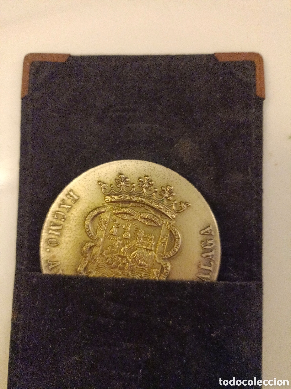 Coleccionismo: Medalla de la ciudad de Malaga - Foto 1