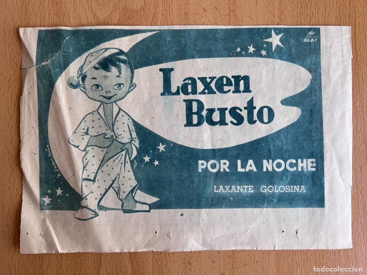 Coleccionismo: PUBLICIDAD ABC LAXEN BUSTO POR LA NOCHE LAXANTE GOLOSINA NI&Ntilde;OS 1957