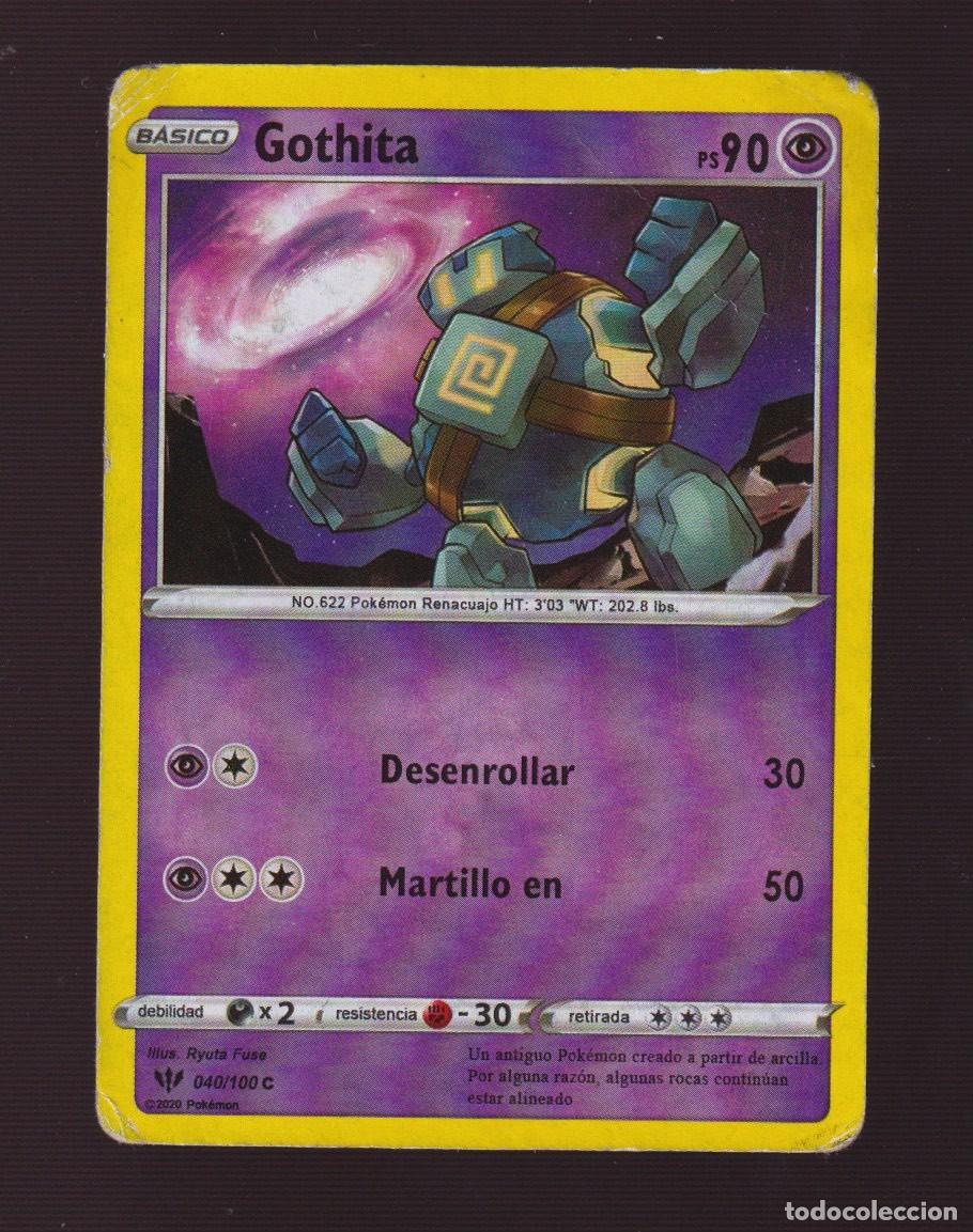 Coleccionismo: CROMOS DE POK&Eacute;MON BASIC ,GOTHITA N &ordm; 622 HP 90 DEL A&Ntilde;O 2020