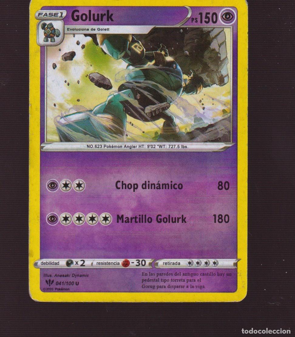 Coleccionismo: CROMOS DE POK&Eacute;MON FASE 1 COLURK N &ordm; 623 HP 150 DEL A&Ntilde;O 2020