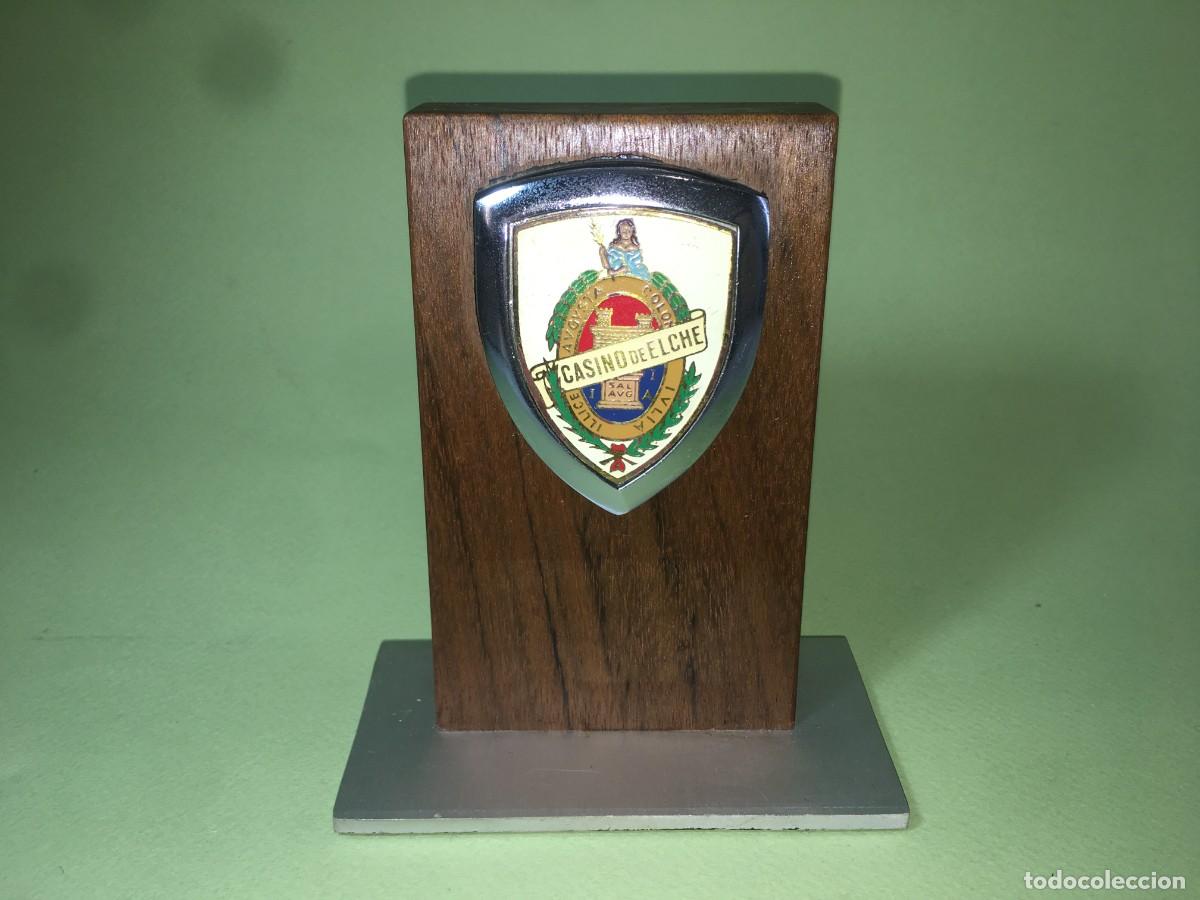 Coleccionismo: EMBLEMA ESCUDO CASINO DE ELCHE - Foto 1