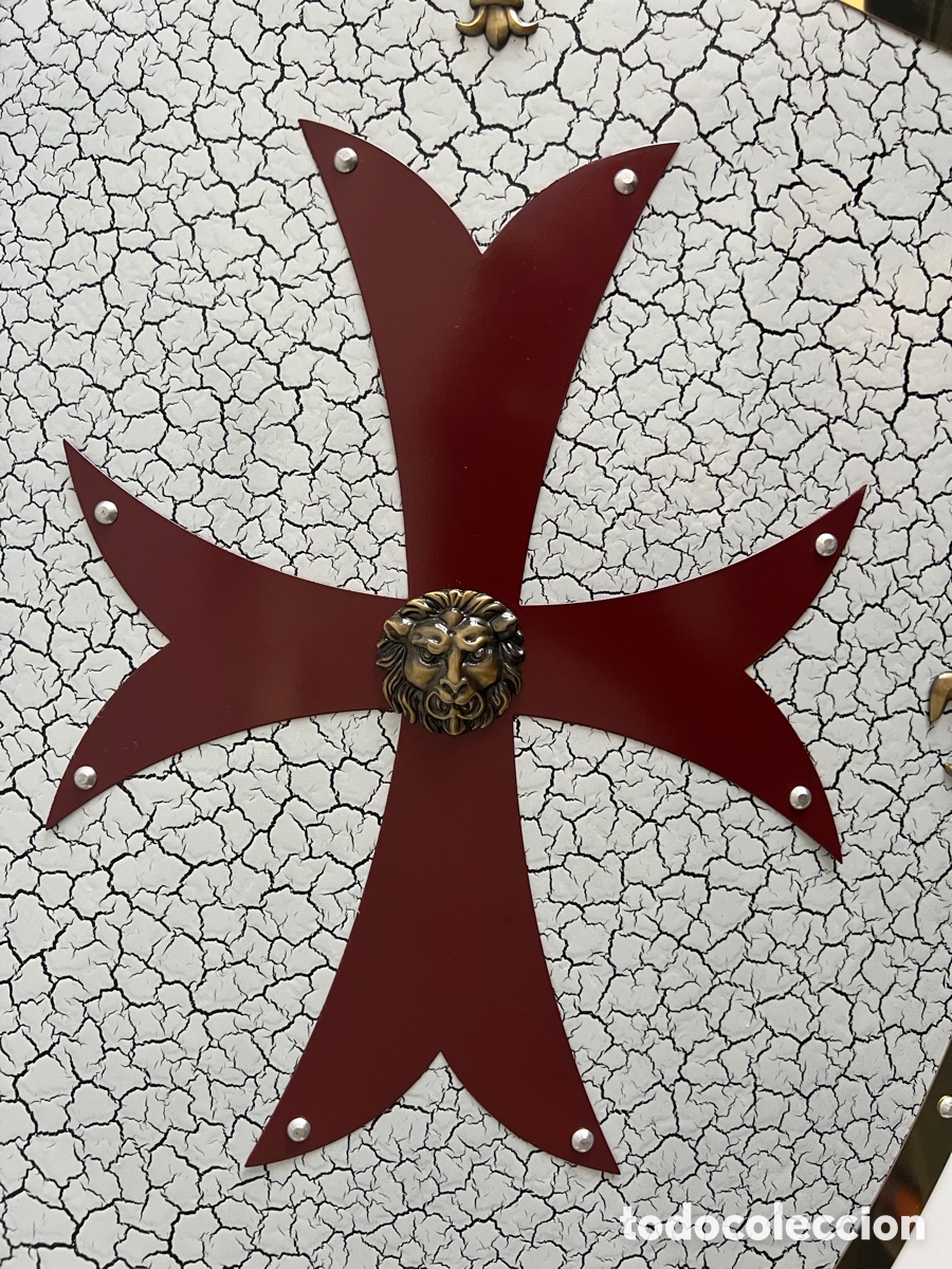 Coleccionismo: Escudo Templarios Los Cruzados - Foto 2