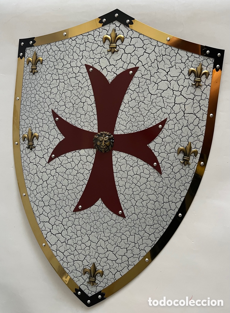 Coleccionismo: Escudo Templarios Los Cruzados - Foto 1