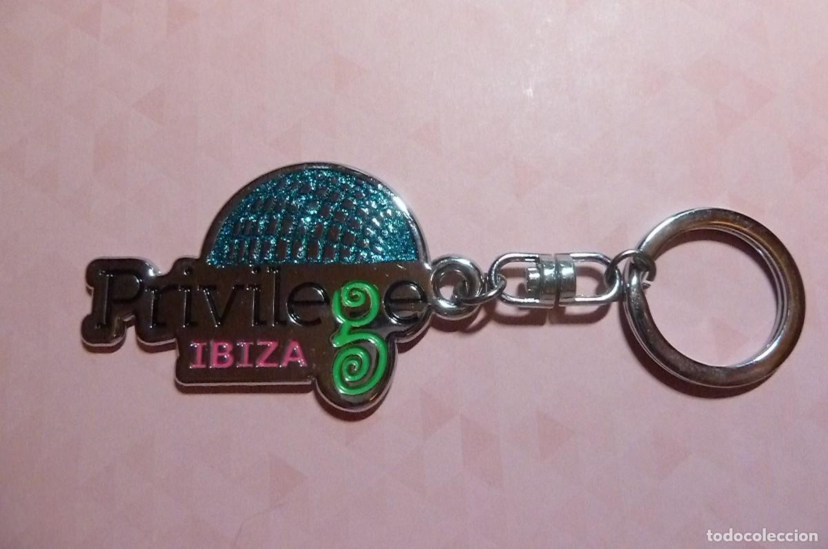 Coleccionismo: Llavero metal Disco Privilege Ibiza