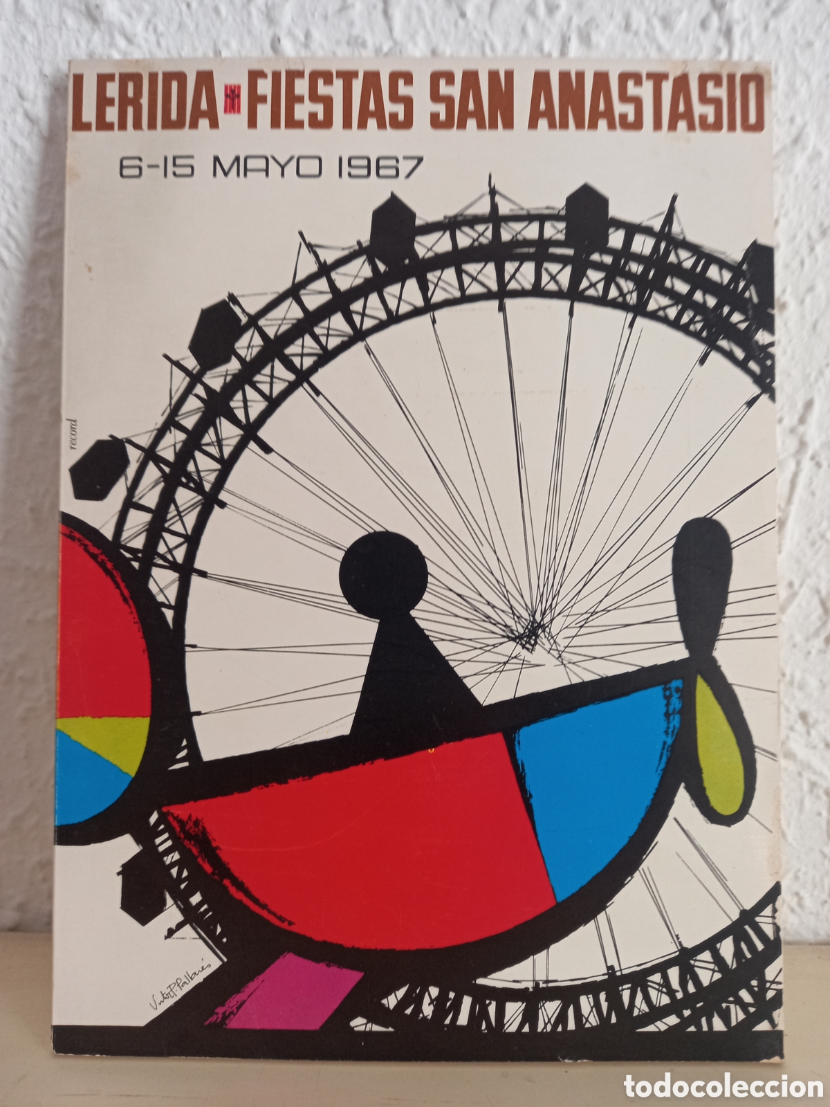 Coleccionismo: LERIDA. Fiestas de San Anastasio 1967. Programa - Foto 1