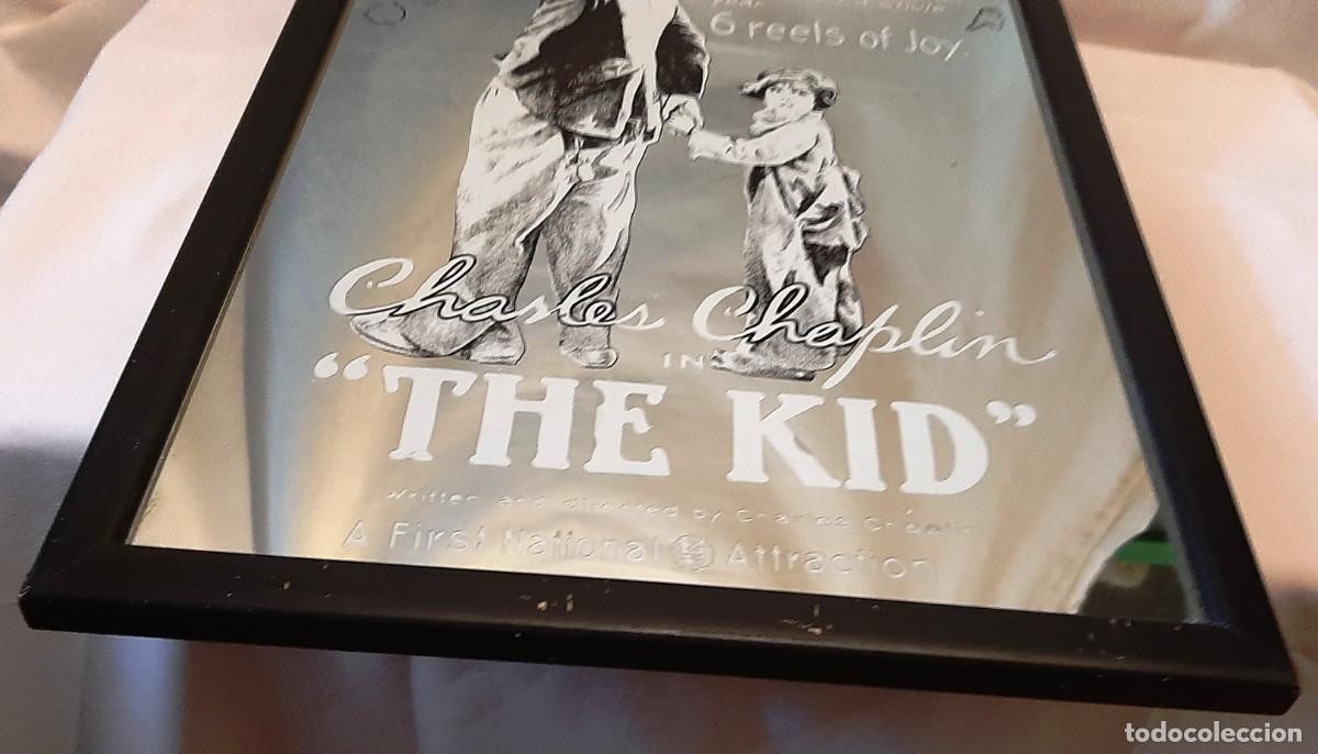 Coleccionismo: Cuadro espejo Chaplin &rdquo;The kid&rdquo; - Foto 4