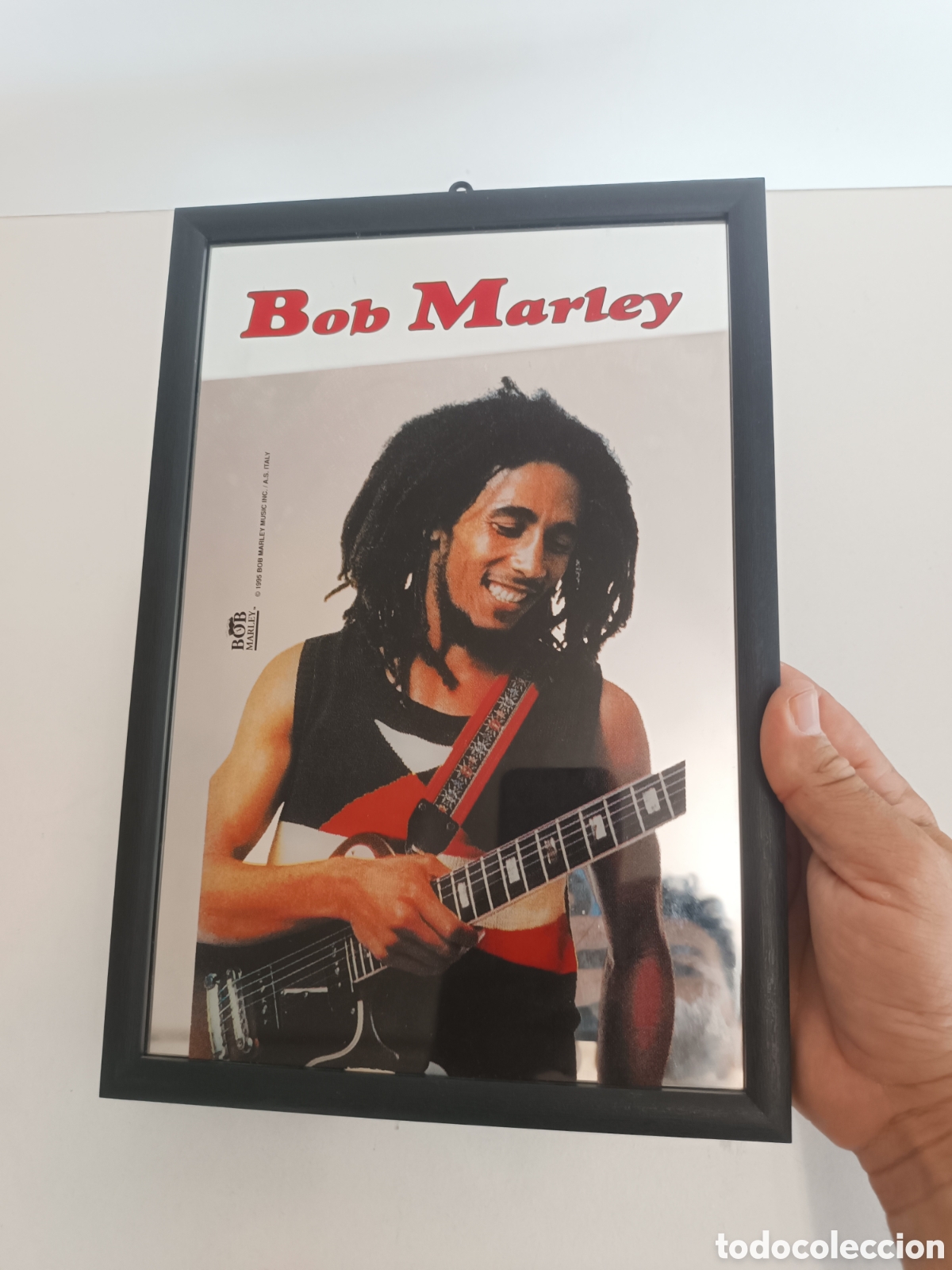 Coleccionismo: Espejo Bob Marley 1995, original - Foto 1