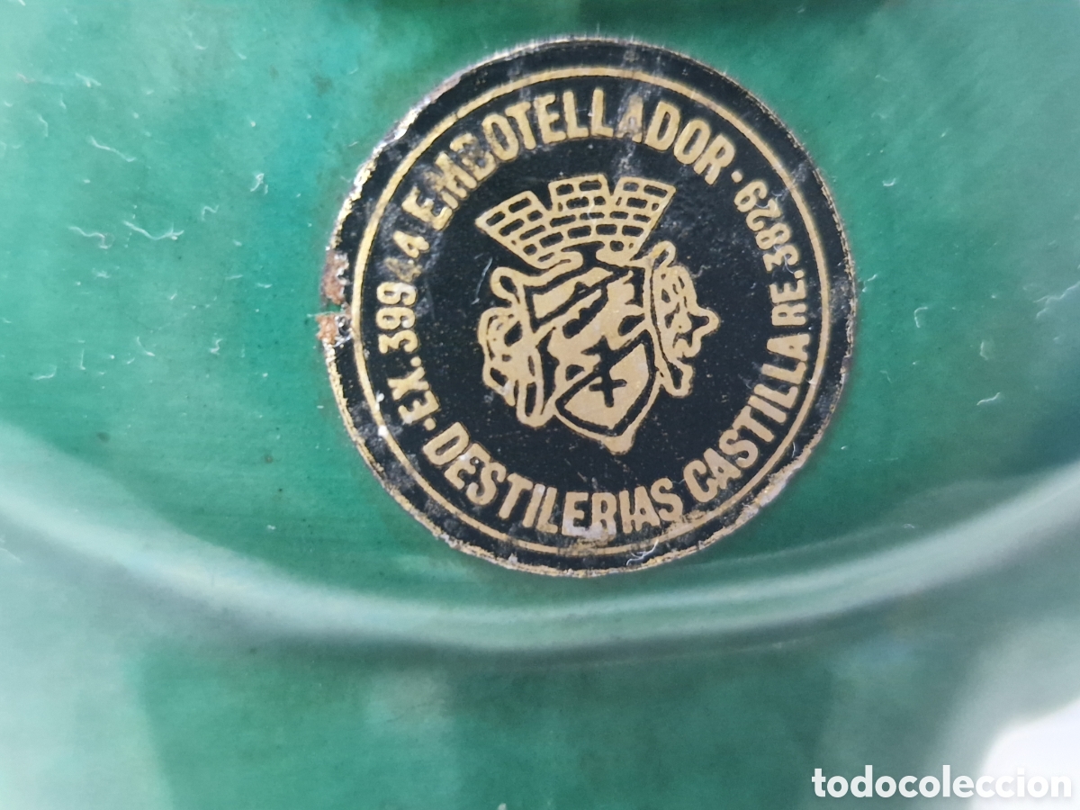 Coleccionismo: BOTELLA DE PORCELANA FIGURA AZTECA - Foto 9