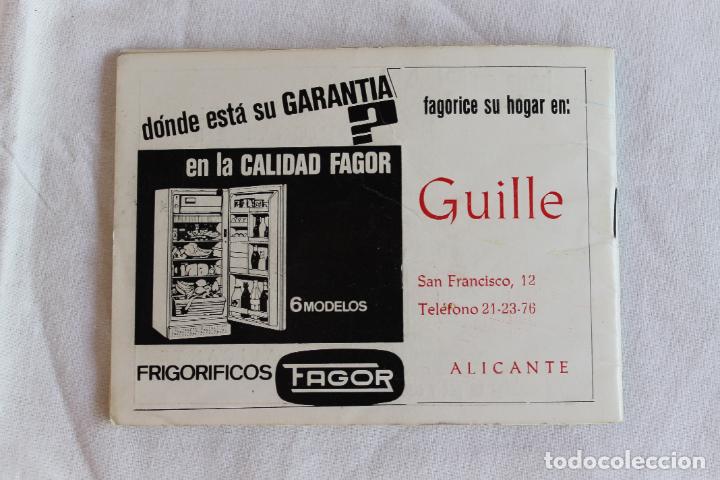 Coleccionismo: ALICANTE EN EL BOLSILLO PLANO PRACTICO DE LA CIUDAD - Foto 8
