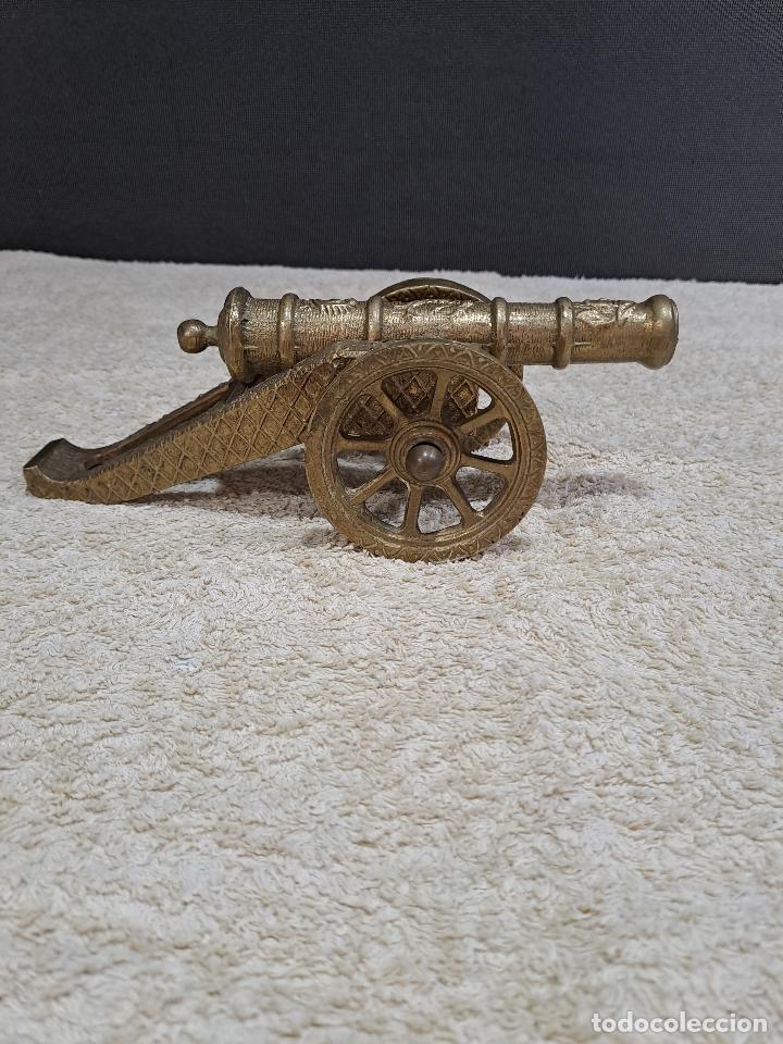 Coleccionismo: CA&Ntilde;ON DE BRONCE 22 cm - Foto 1