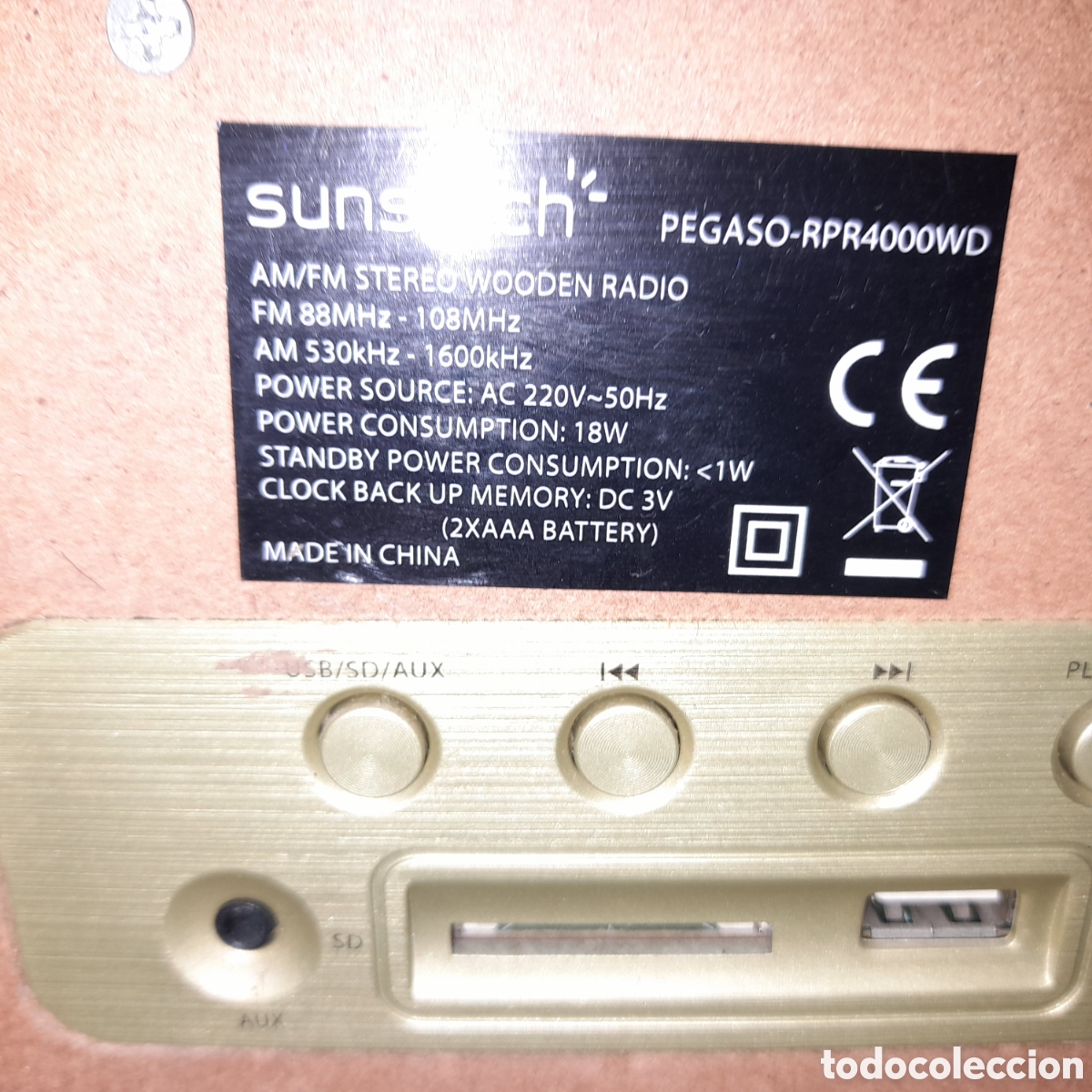 Coleccionismo: Radio Classic con USB y SD - Foto 10