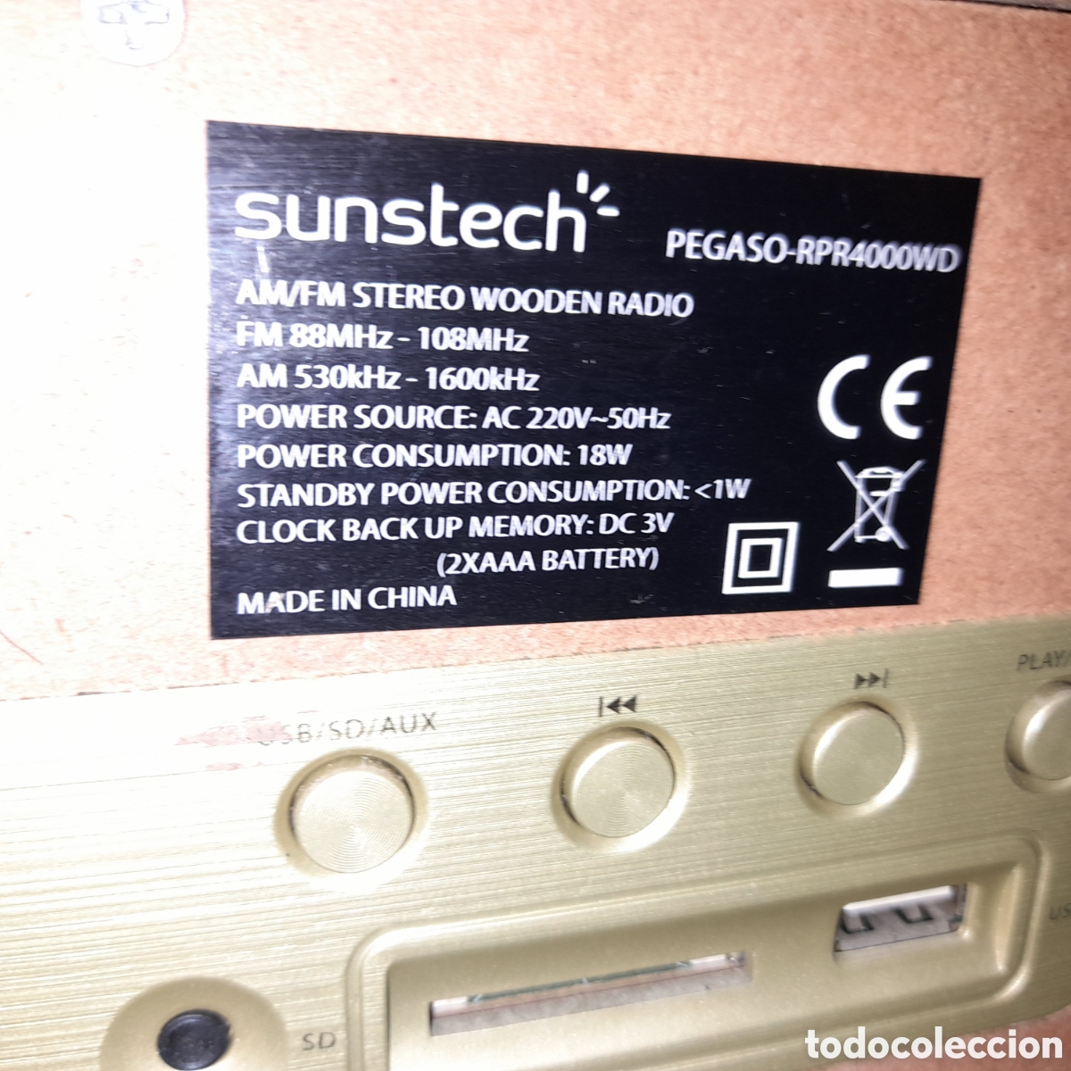 Coleccionismo: Radio Classic con USB y SD - Foto 11
