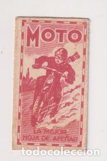 Coleccionismo: Hoja de Afeitar Moto (Solo funda) - Foto 1
