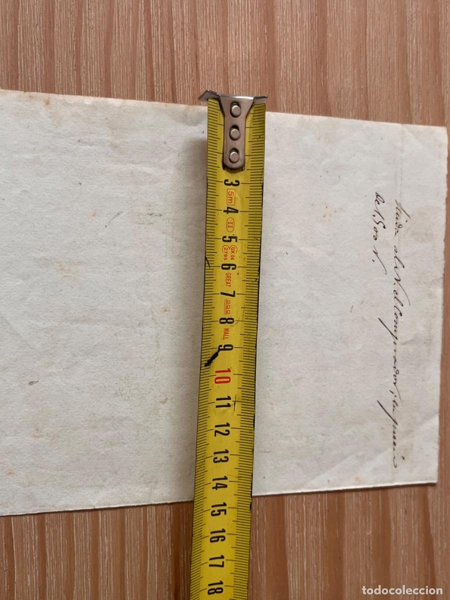 Coleccionismo: B2. ANTIGUO MANUSCRITO (19) - Foto 3