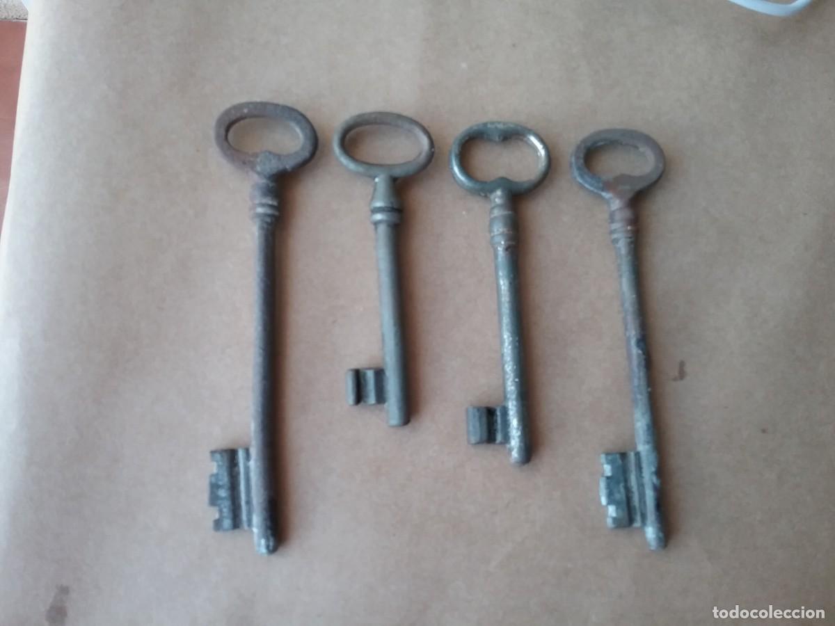 Coleccionismo: Lote de 9 llaves antiguas - Foto 4
