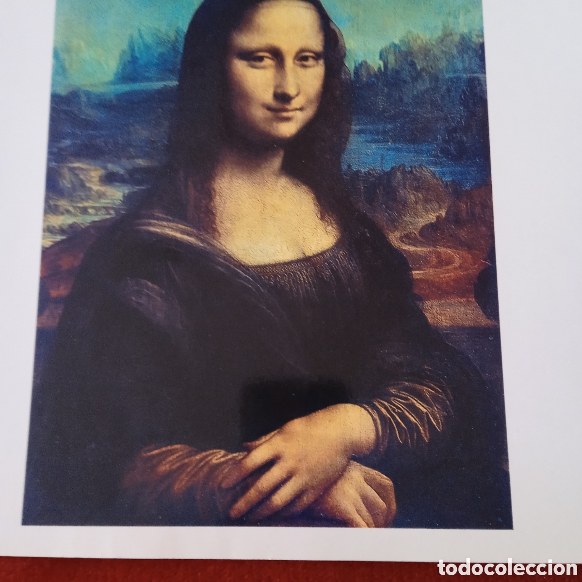 Coleccionismo: Leonardo da Vinci,Lamina la Gioconda - Foto 6