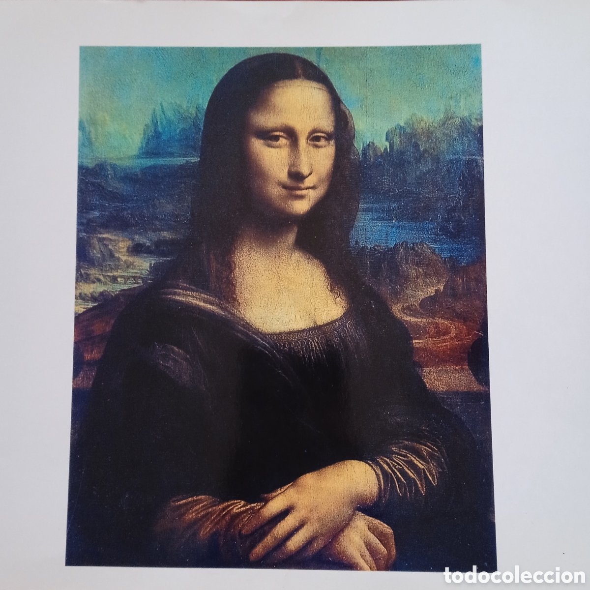 Coleccionismo: Leonardo da Vinci,Lamina la Gioconda - Foto 7