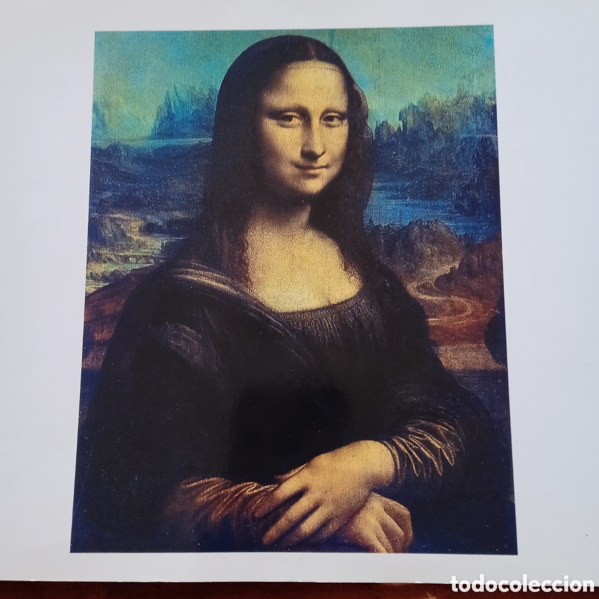 Coleccionismo: Leonardo da Vinci,Lamina la Gioconda - Foto 1