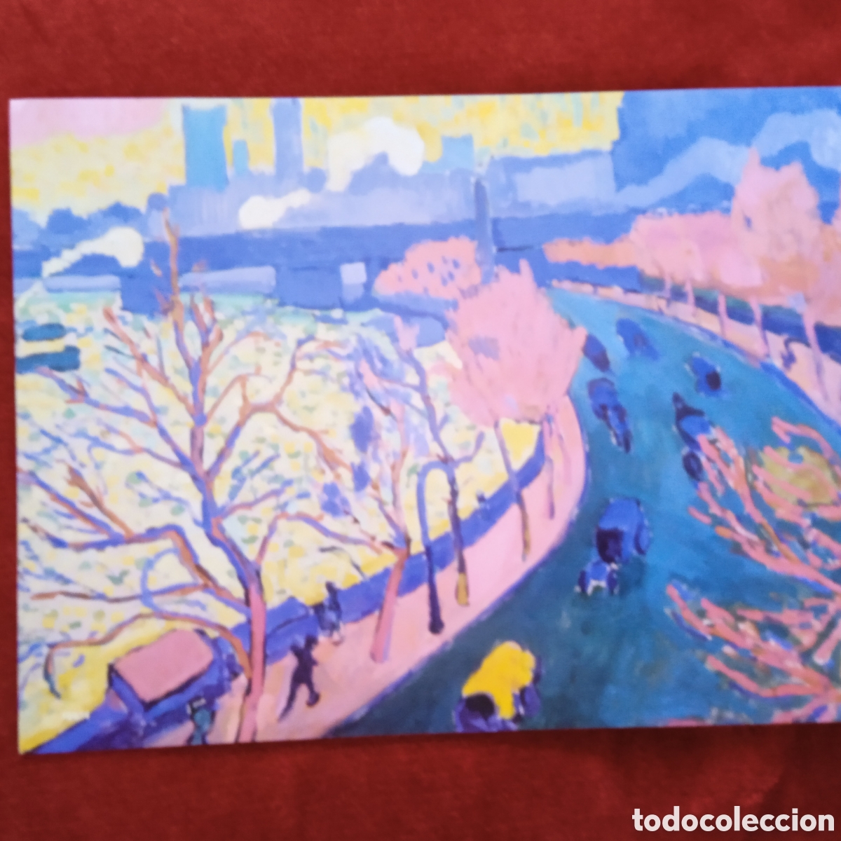 Coleccionismo: Andr&eacute; derain,Lamina El puente de westminster - Foto 4