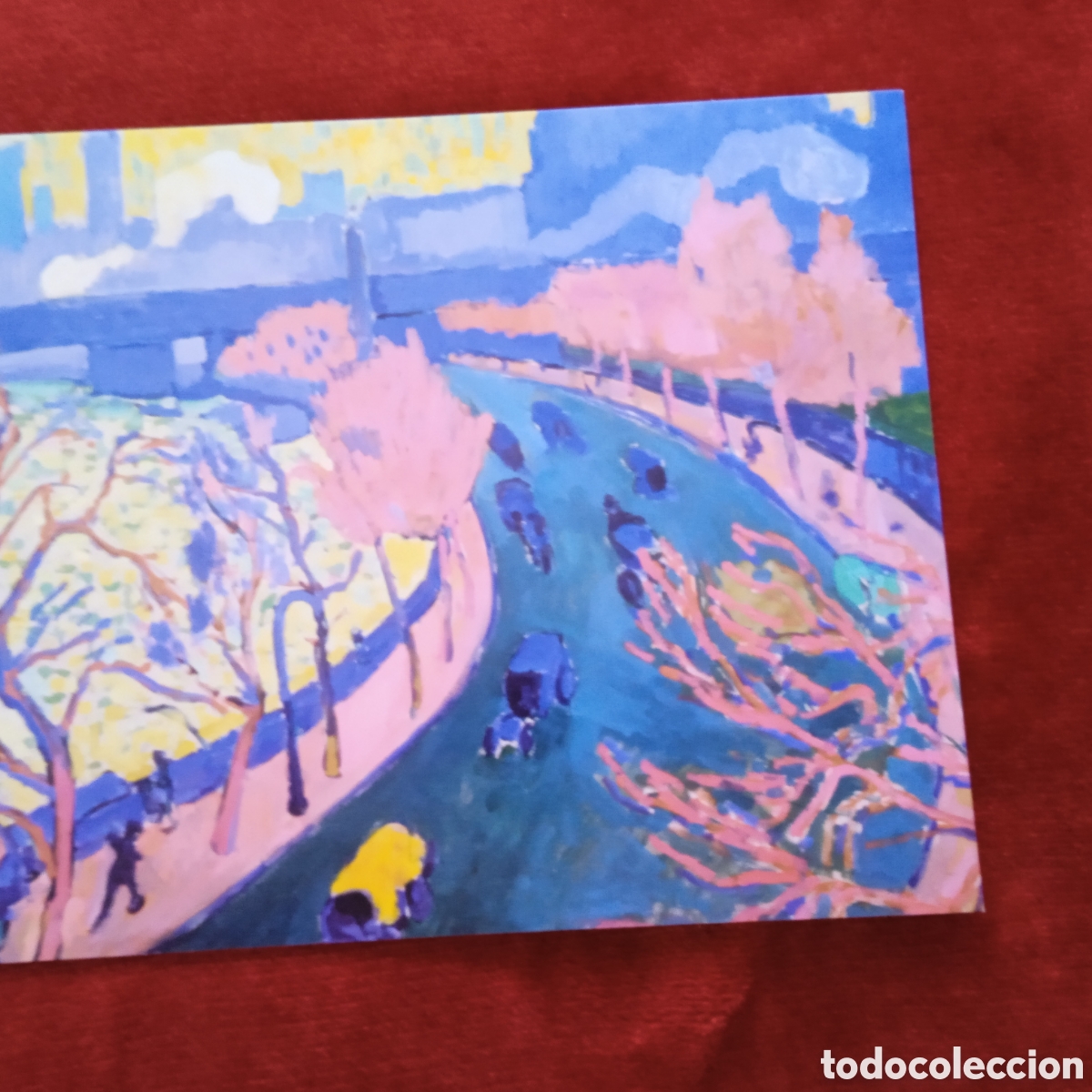Coleccionismo: Andr&eacute; derain,Lamina El puente de westminster - Foto 5