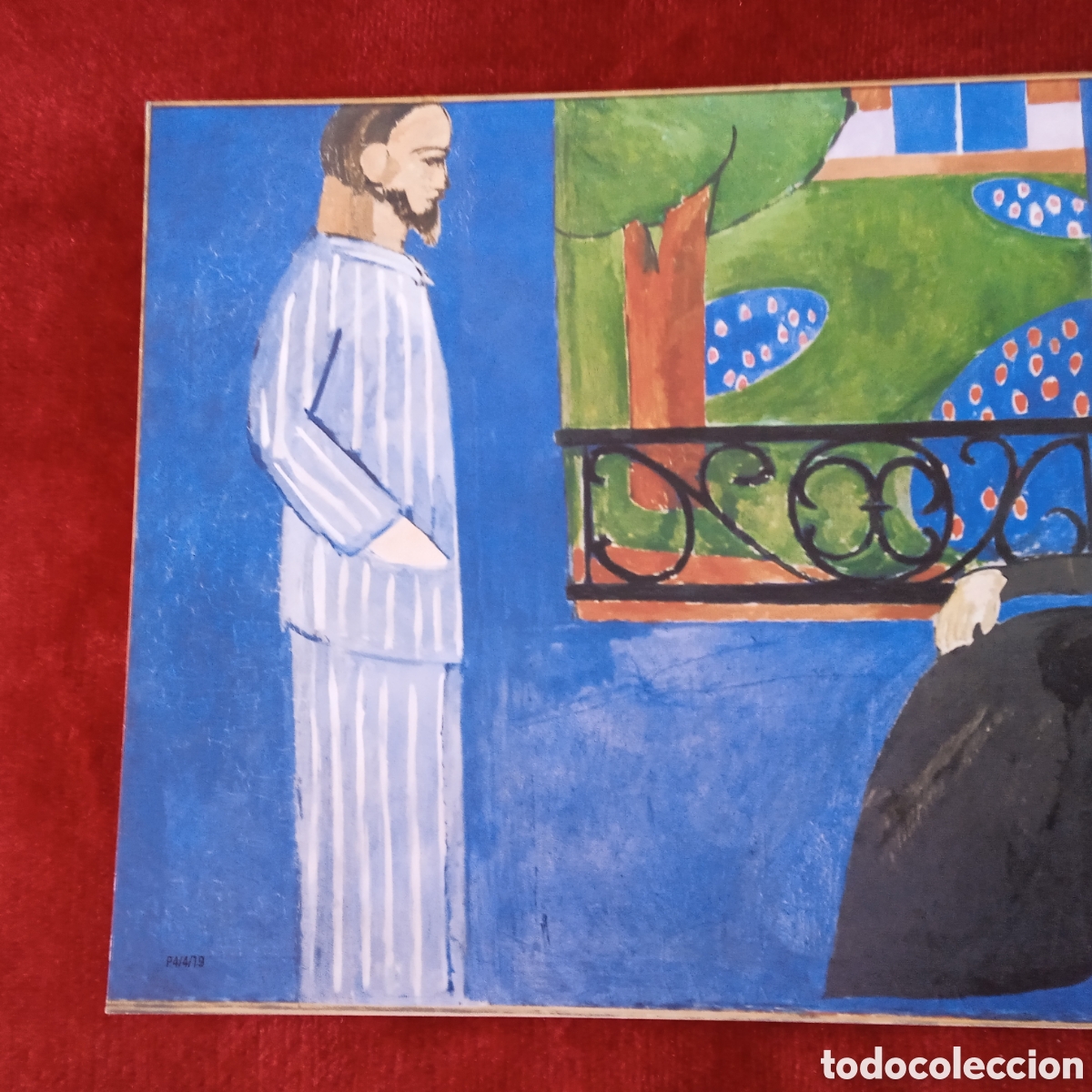 Coleccionismo: Henri Matisse .Lamina La Conversaci&oacute;n. - Foto 3