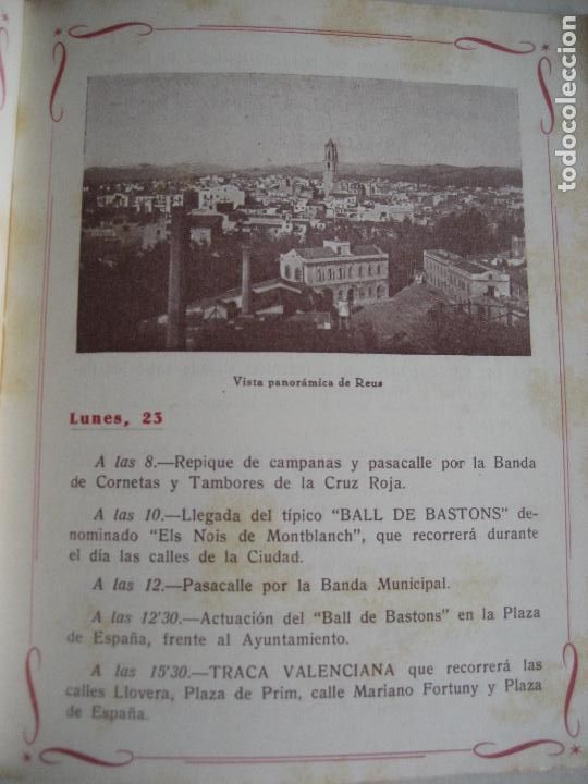 Coleccionismo: Reus. 1947. Fiestas de San Pedro. Programa - Foto 3