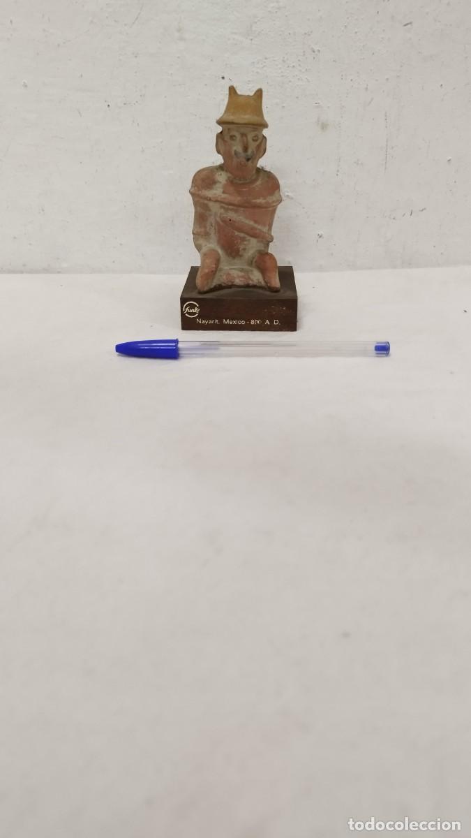 Coleccionismo: Antigua Escultura Junk Nayarit, Mexico - 800 A D.actithio! Mucol&iacute;tico Reparador Bron