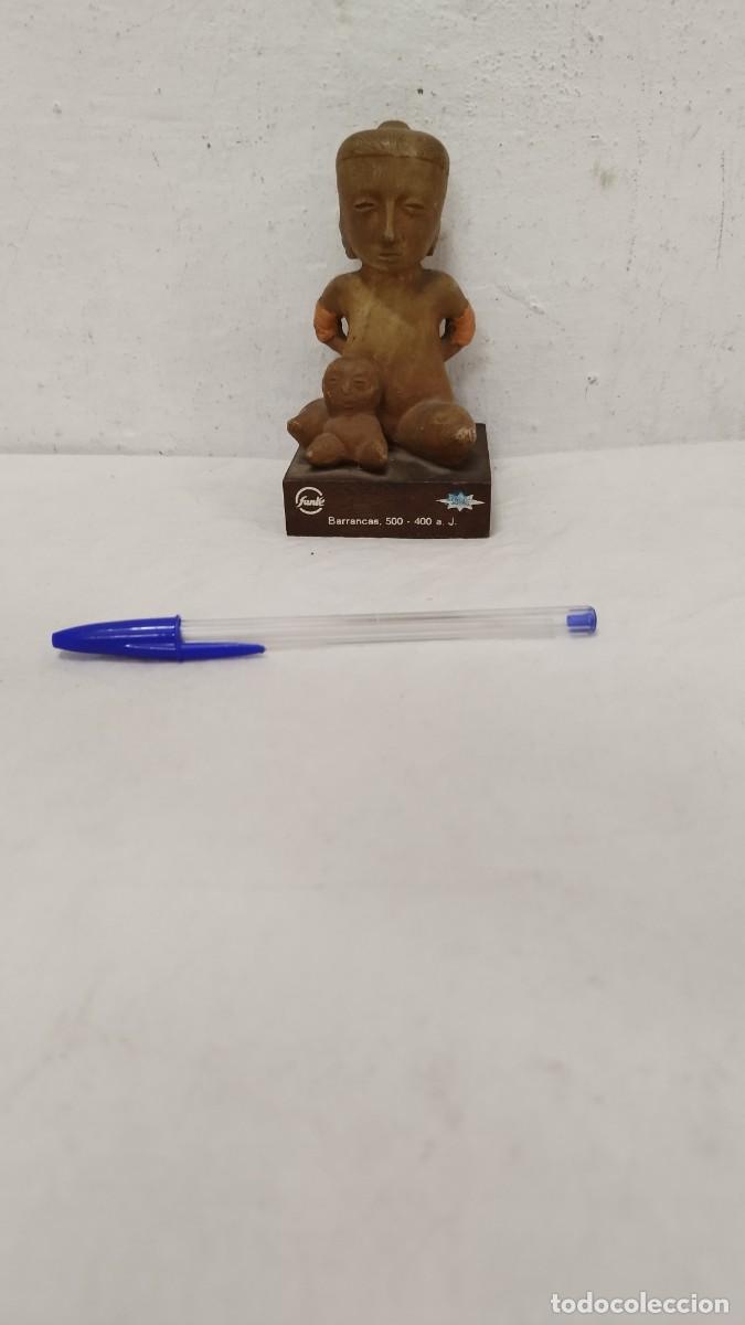 Coleccionismo: Antigua Escultura &Eacute;tnica Funk Barrancas, 500-400 a. J. febrectal Antit&eacute;rmico.Publicidad Medicamentos
