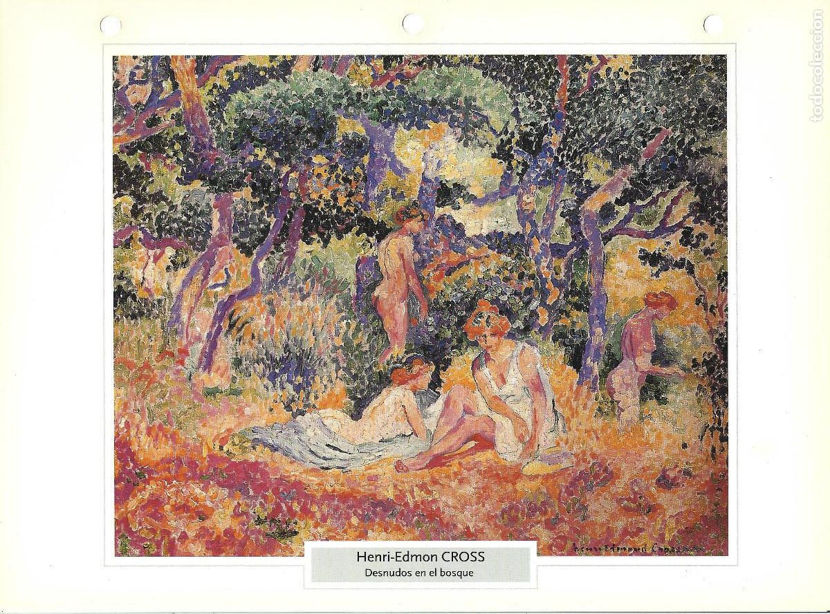 henri-edmon cross. desnudos en el bosque. lámin - Compra venta en  todocoleccion