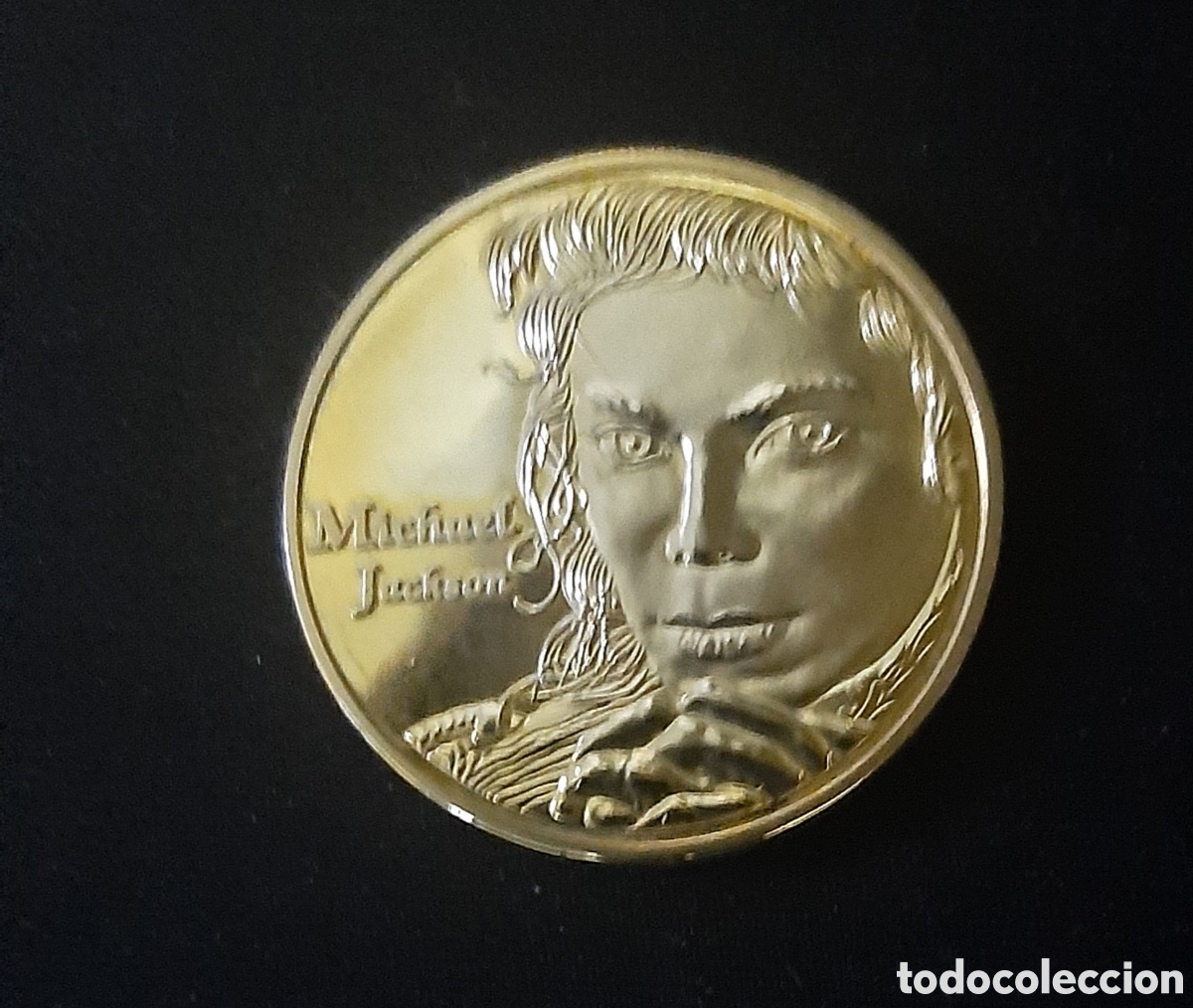 Coleccionismo: N 2 MONEDA CONMEMORATIVA MICHAEL JACKSON - Foto 1