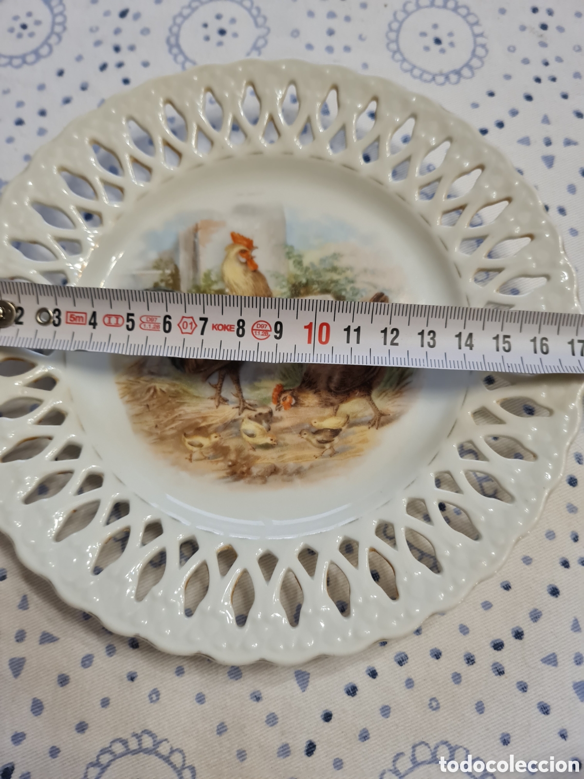 Coleccionismo: Platos antiguos - Foto 7