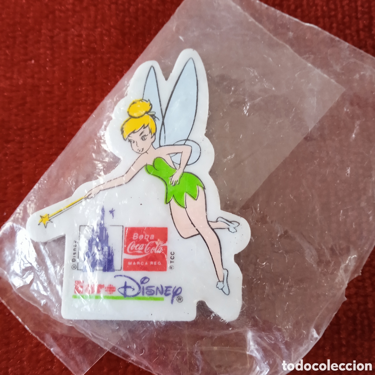 Coleccionismo: Im&aacute;n Campanilla Disney.Coca cola 90 - Foto 5