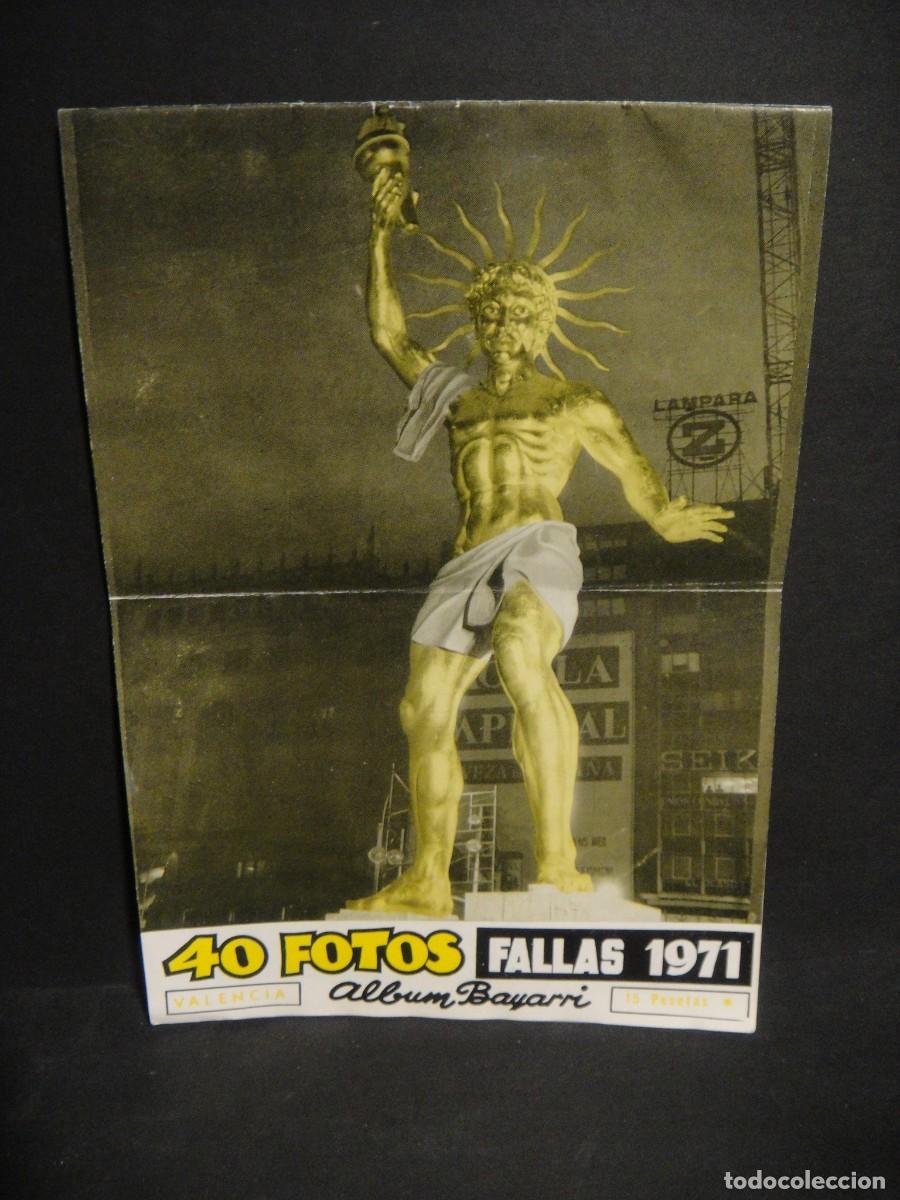Coleccionismo: album bayarri - 40 fotos fallas 1971