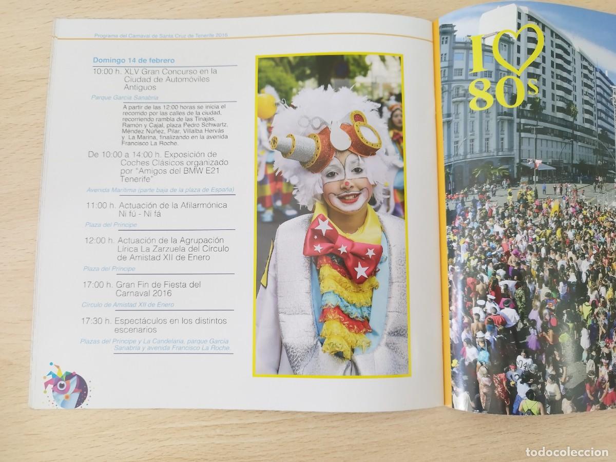 Coleccionismo: Programa del Carnaval de Santa Cruz de Tenerife A&ntilde;o 2016 - Foto 6