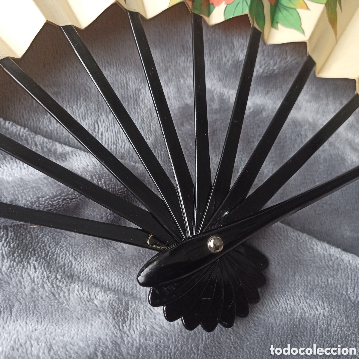 Coleccionismo: Original abanico japon&eacute;s - Foto 2