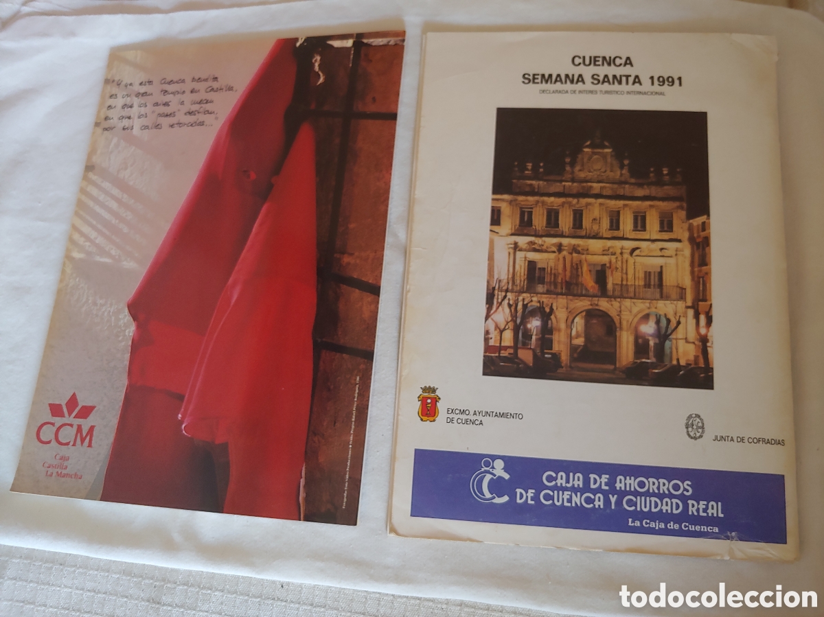 Coleccionismo: Cuenca 2 programas Semana Santa - Foto 2