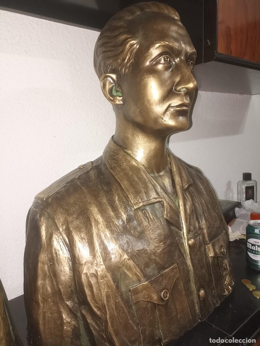 Coleccionismo: Busto de Jos&eacute; Antonio Primo de rivera, - Foto 2