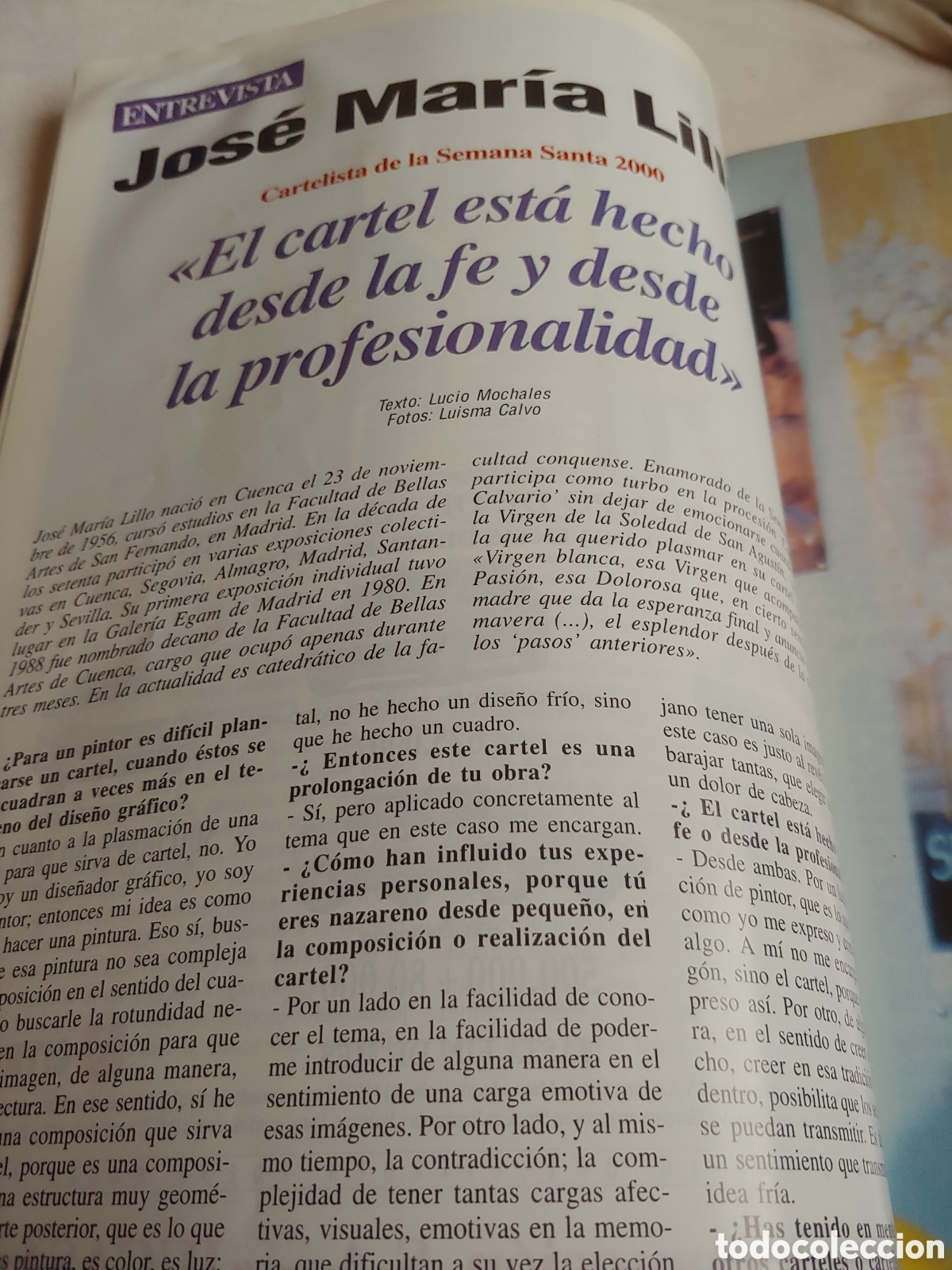 Coleccionismo: Cuenca 2000. Cr&oacute;nicas de Semana Santa - Foto 2