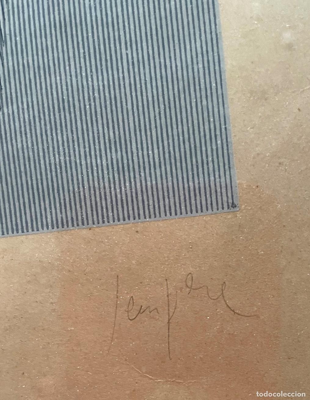 Coleccionismo: Eusebio Sempere serigrafia azul numerada - Foto 3