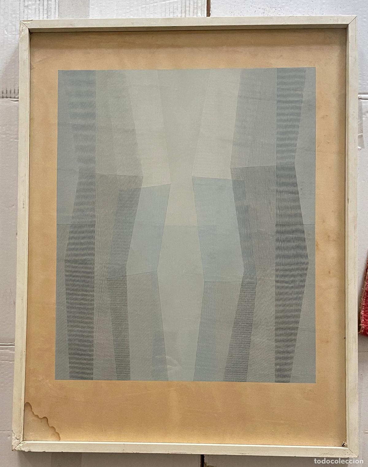 Coleccionismo: Eusebio Sempere serigrafia azul numerada - Foto 1