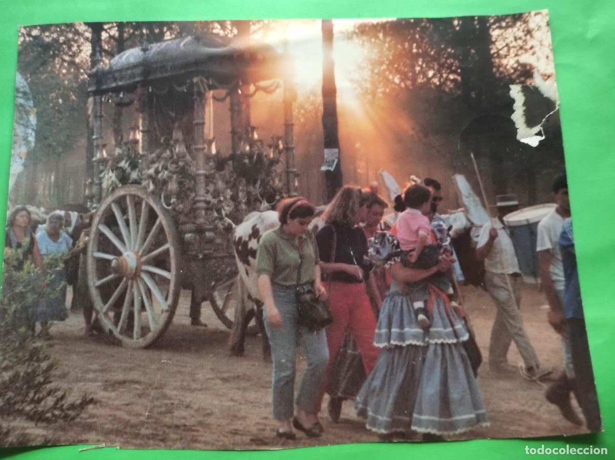 Coleccionismo: CAMINO DEL ROCIO * HERMANDAD ROCIERA * FOTO DE CALENDARIO * 32x42