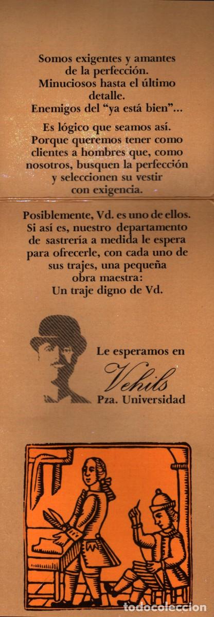 Coleccionismo: Vehils plaza universidad Barcelona trajes