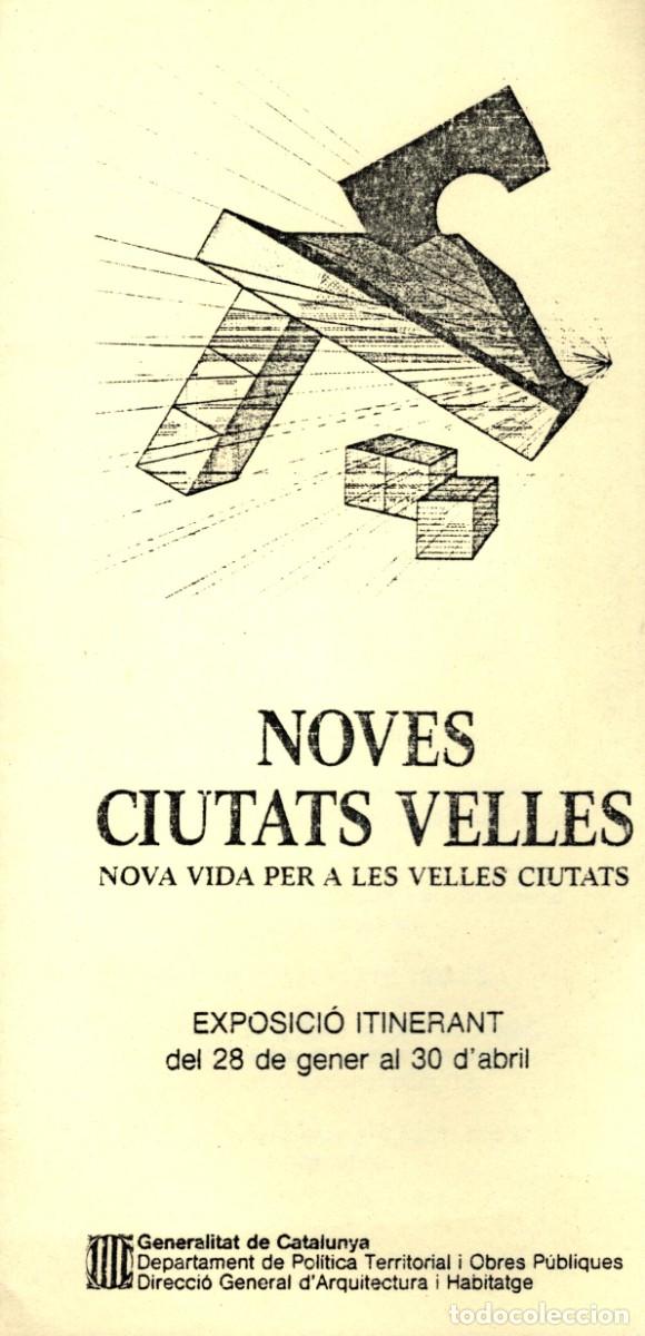 Coleccionismo: noves ciutats velles exposici&oacute; itinerant 1988 Reus Museo Comarcal