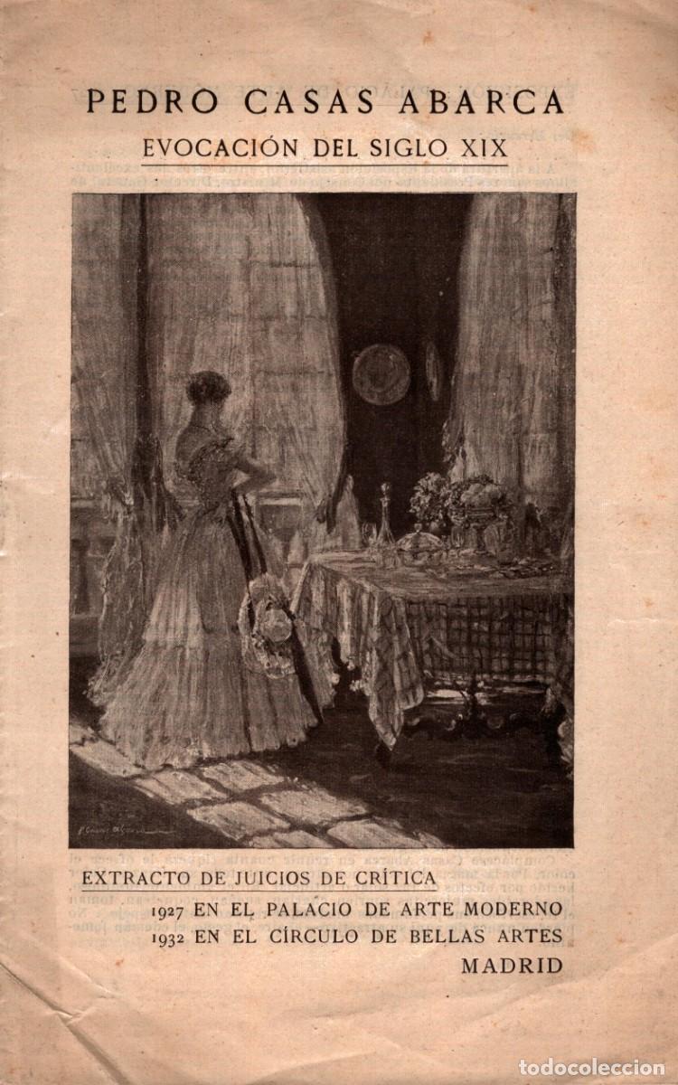 Coleccionismo: Pedro Casas Abarca exposici&oacute;n arte moderno 1927 madrid