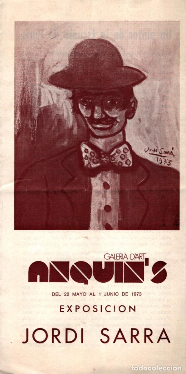 Coleccionismo: anjquin's exposici&oacute;n Jordi Sarra 1973